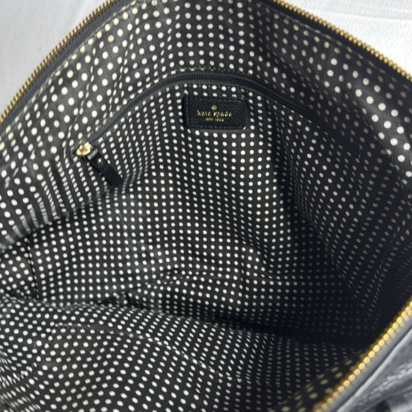 Kate Spade soft black leather handbag - Picture 6 of 7